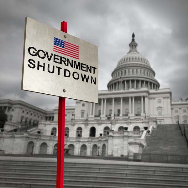What government jobs will be shut down